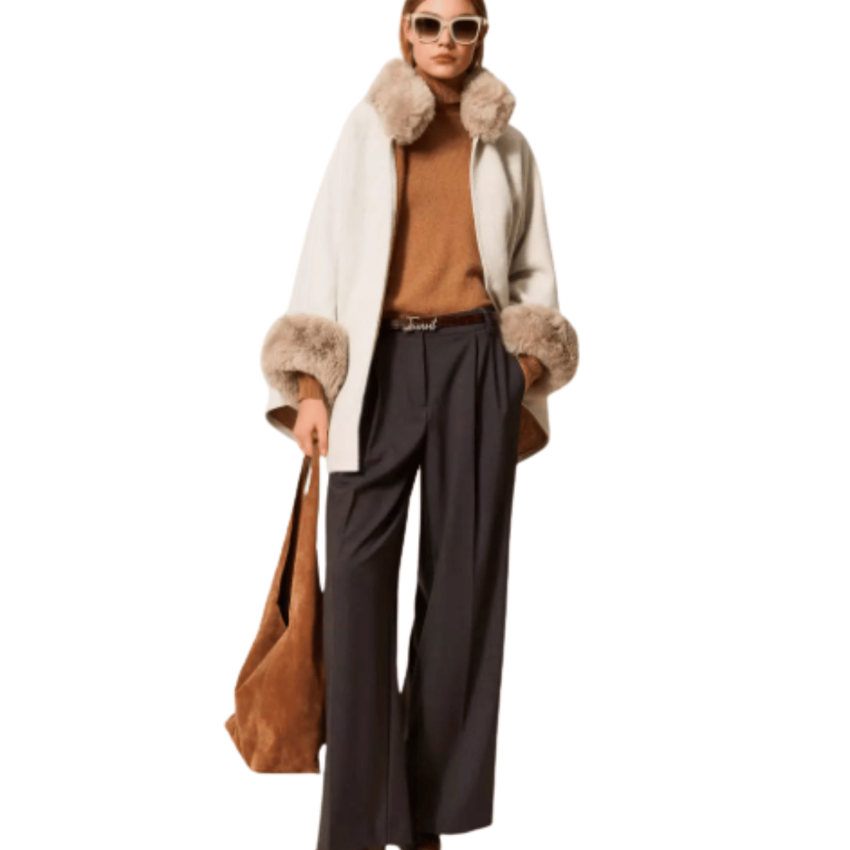 TWINSET MANTELLA TO5130 BIANCO PANNA