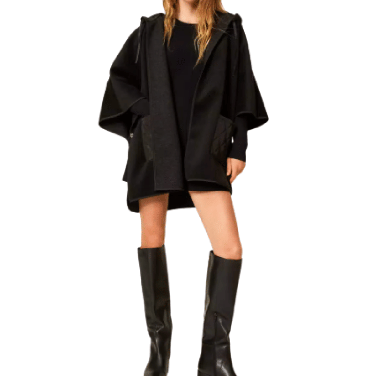 TWINSET MANTELLA TA4240 NERO