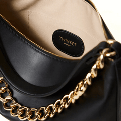 TWINSET BORSA TB7010 NERO\ORO