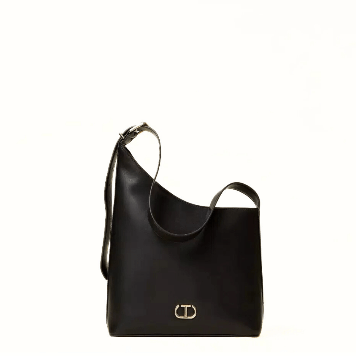 TWINSET BORSA SINGLE BUCKLE TB7022 NERO