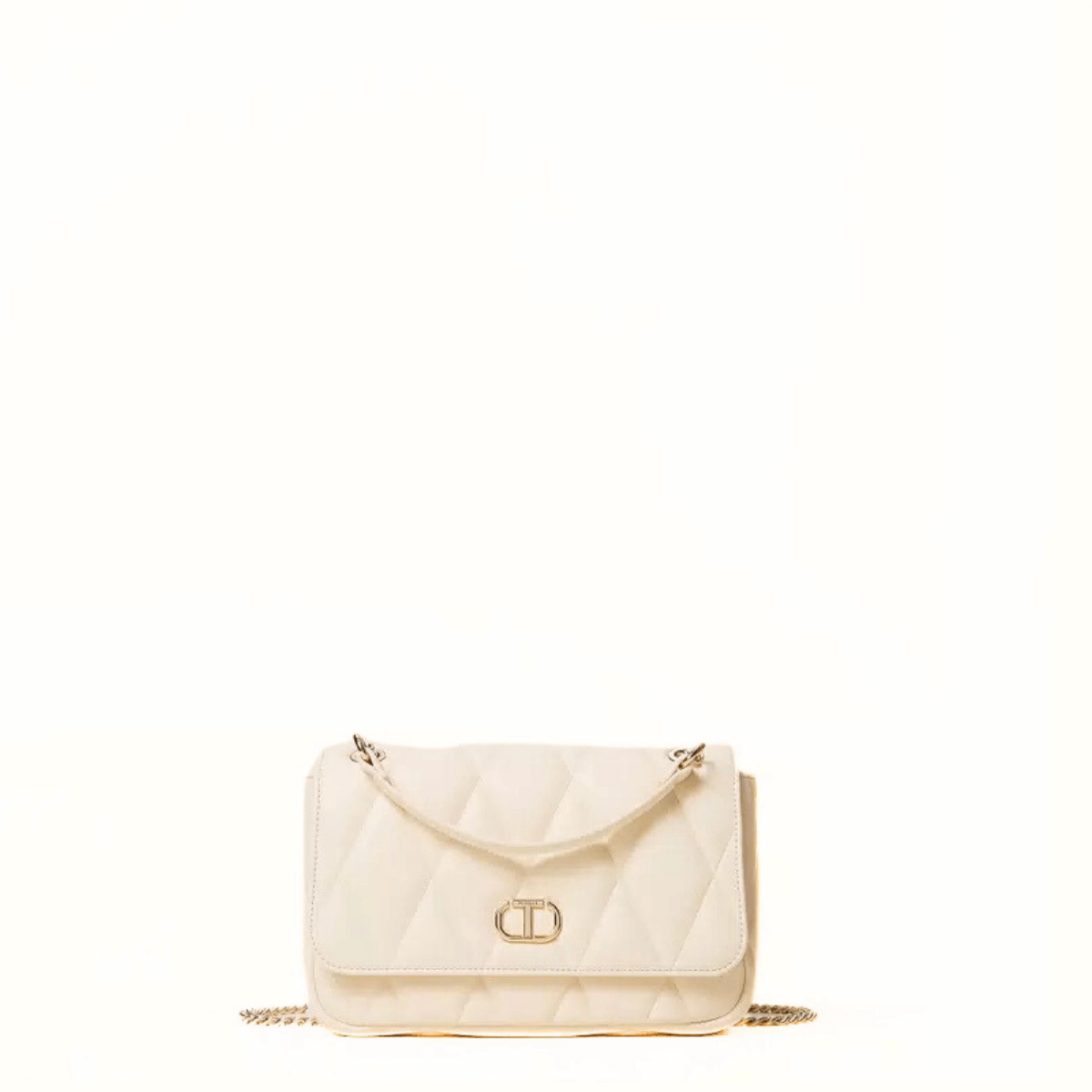 TWINSET BORSA WAFFLE BAG TB7053 PANNA
