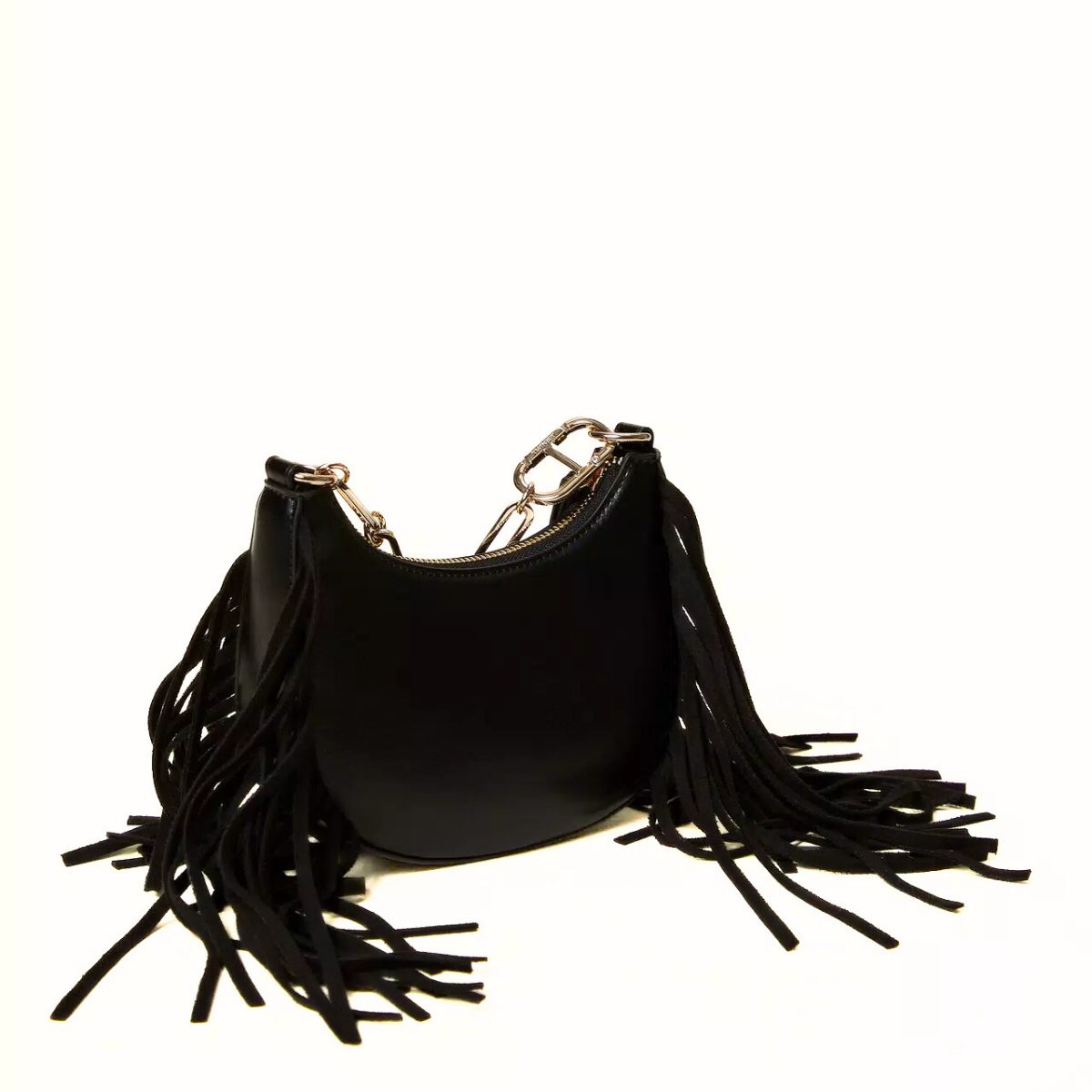 TWINSET BORSA HOBO MINI MELROSE TB7123 NERO