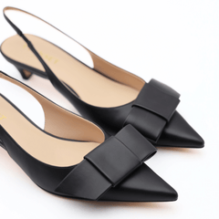 TWINSET SLINGBACK TCP090 NERO