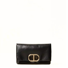 TWINSET BORSA LILA FLAT TD8090 NERO