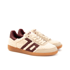 BACK70 SNEAKERS TEDDY 303 PANNA BORDEAUX