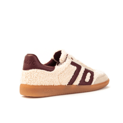 BACK70 SNEAKERS TEDDY 303 PANNA BORDEAUX