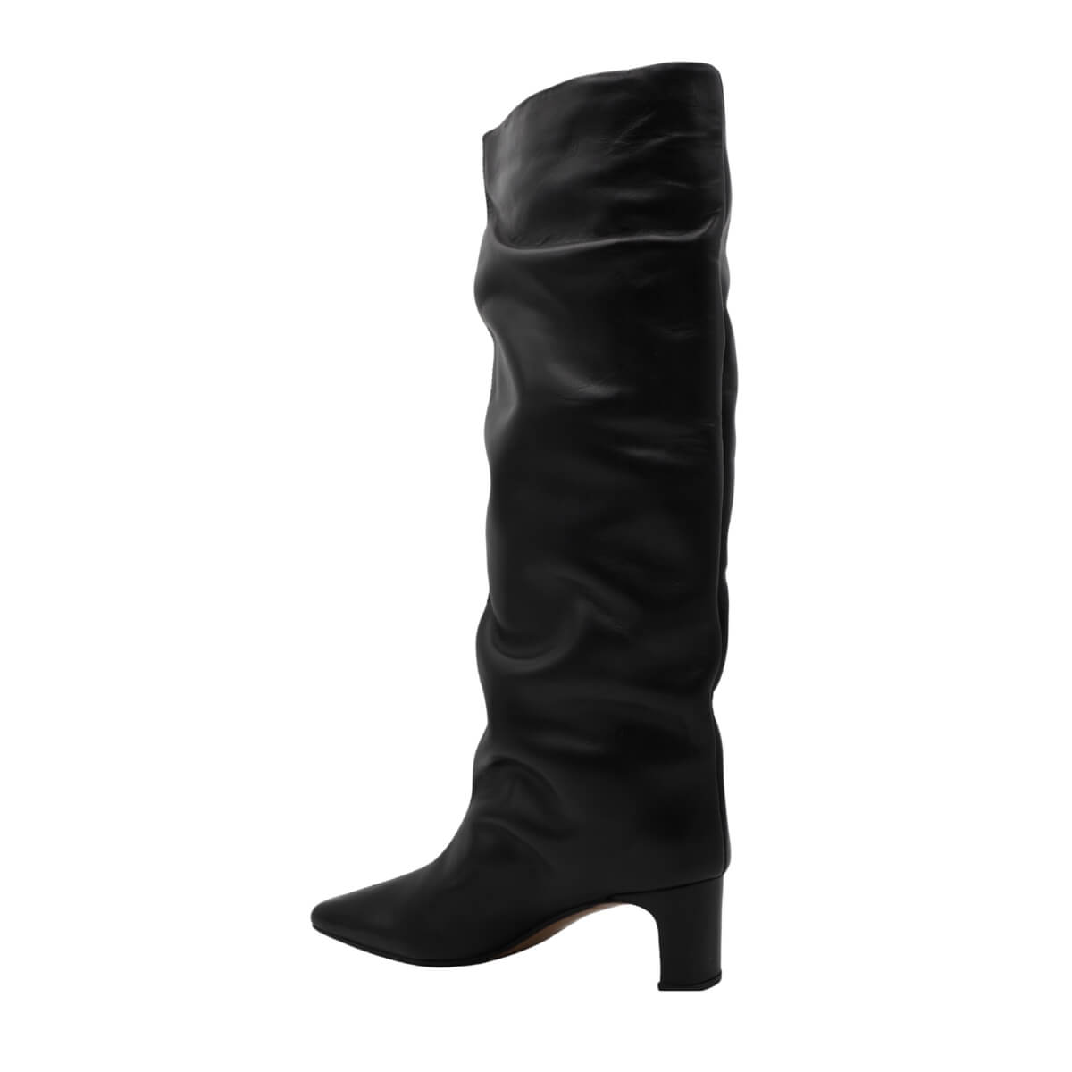 THE SELLER STIVALE ALTO TE1000 PELLE NERO