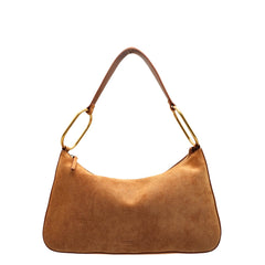 Borsa Twinset Liliane in camoscio color cuoio