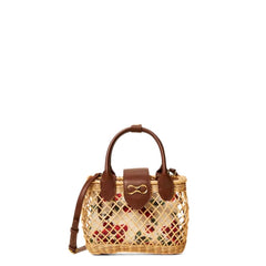 TWINSET BORSA CHERRY BAG 261TD8252 CUOIO