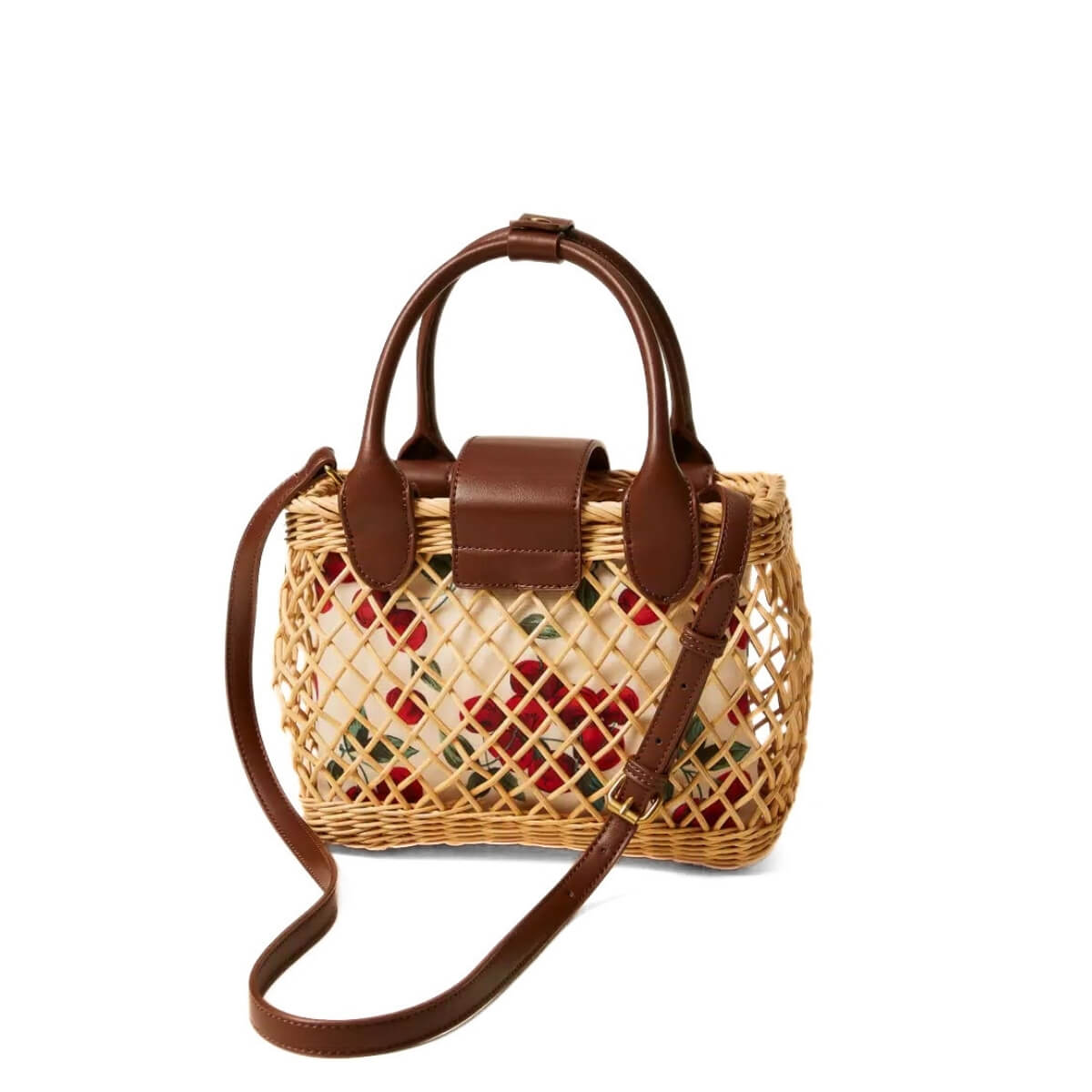 TWINSET BORSA CHERRY BAG 261TD8252 CUOIO