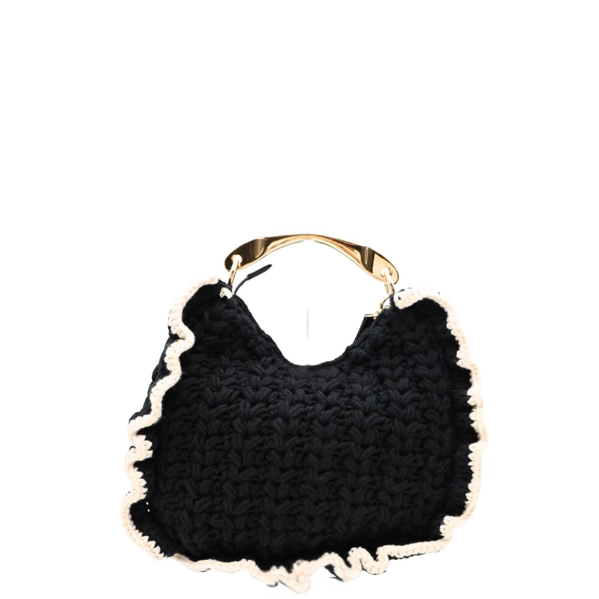 TWINSET BORSA CROCHET 262TB7290 10180 NERO