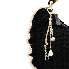 TWINSET BORSA CROCHET 262TB7290 10180 NERO