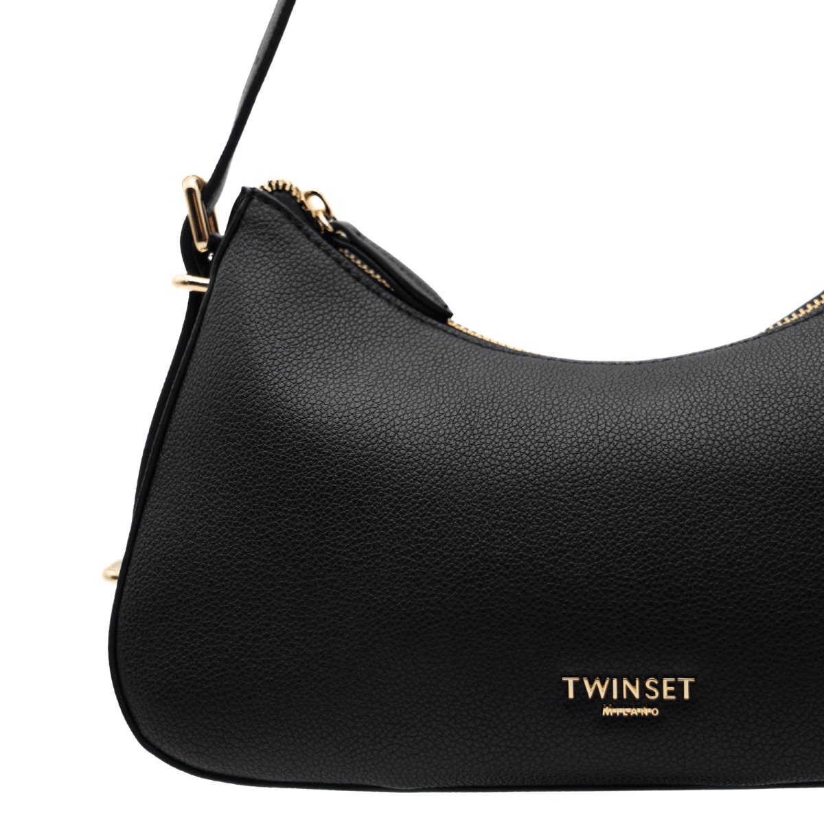 TWINSET BORSA DOUBLE BOUKLE TB7013 NERO