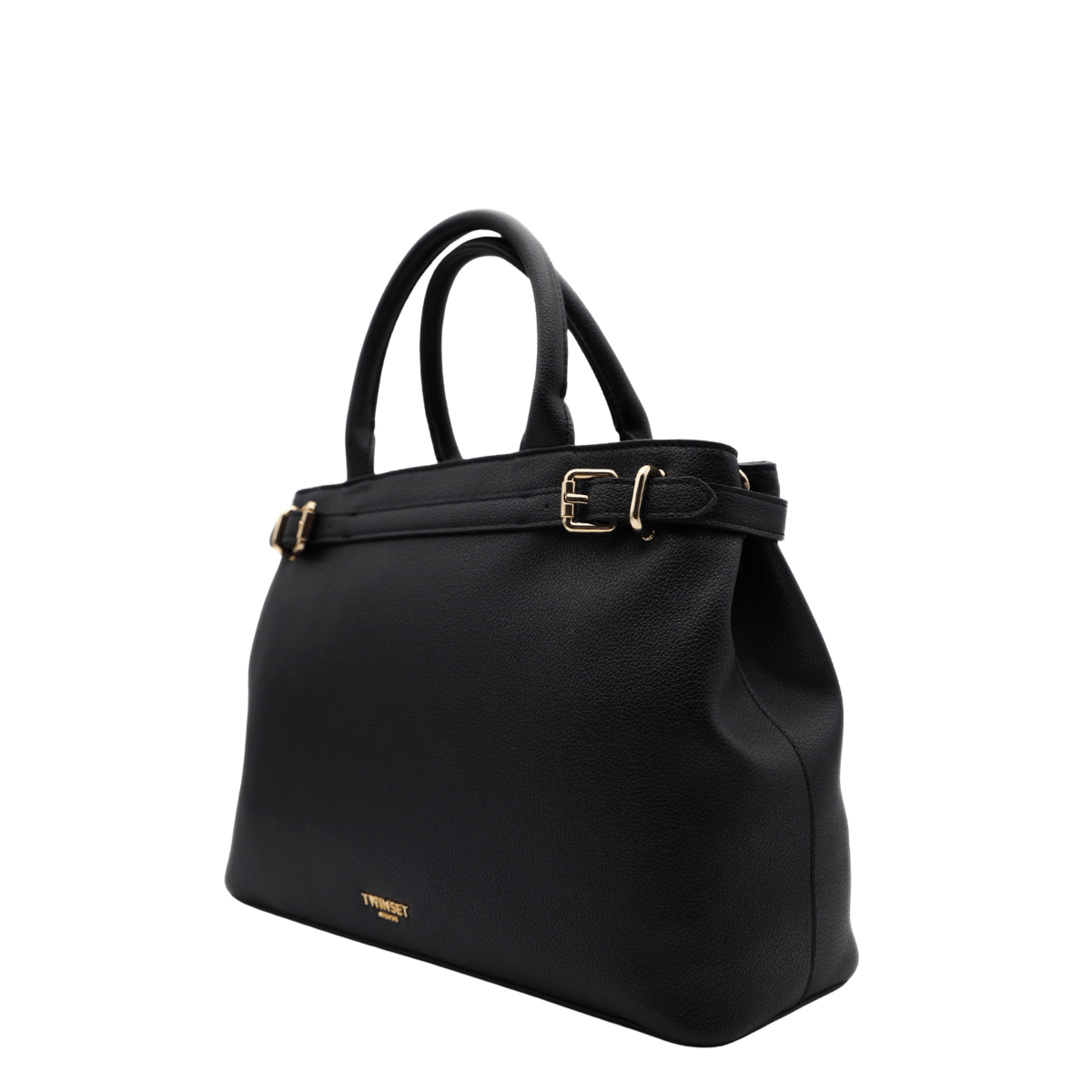 TWINSET BORSA DOUBLE BUCKLE TB7011 NERO