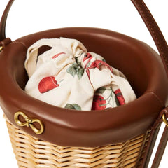 TWINSET SECCHIELLO FRUIT BASKET 261TD8253 CUOIO