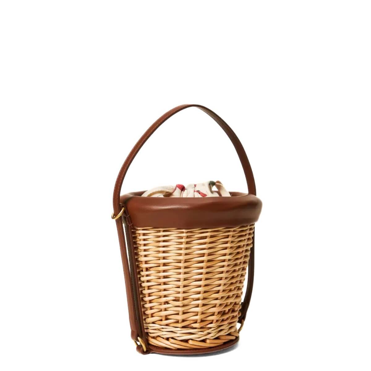 TWINSET SECCHIELLO FRUIT BASKET 261TD8253 CUOIO