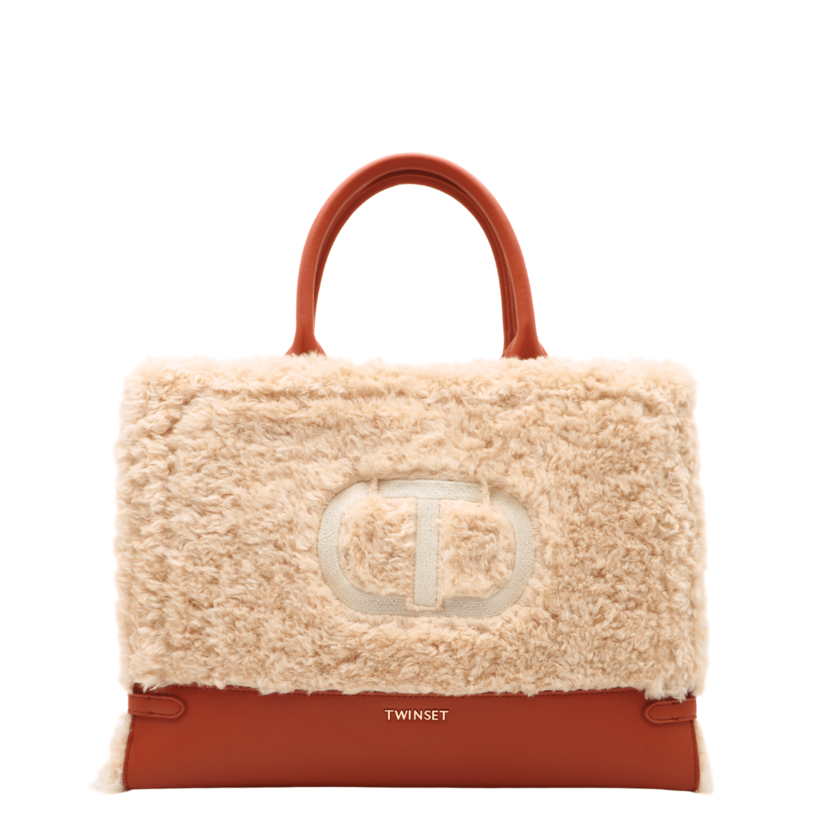 TWINSET BORSA FUNNY AUTUMN TB7330 BEIGE CUOIO