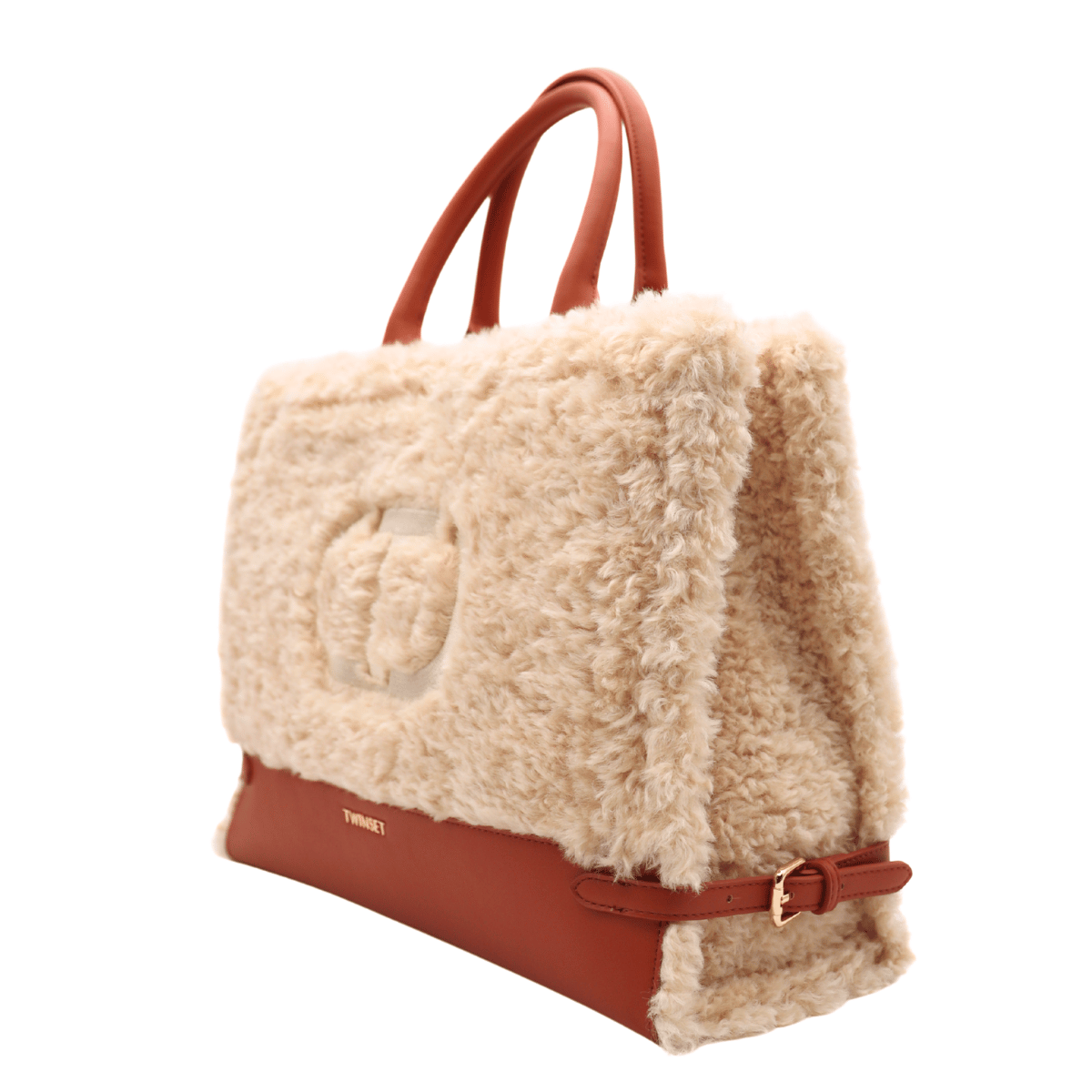 TWINSET BORSA FUNNY AUTUMN TB7330 BEIGE CUOIO