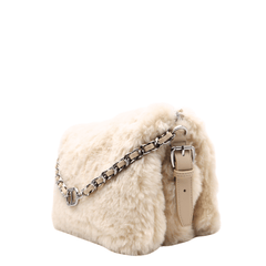 TWINSET BORSA FUNNY AUTUMN TB7333 BIANCO PANNA