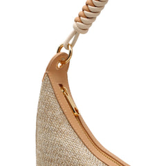 Borsa Twinset Hobo 261TB7051 Beige chiusura con zip 