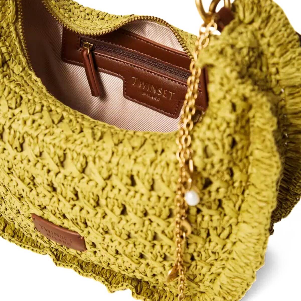 TWINSET BORSA LA COROLLE 261TD8300 12117 VERDE