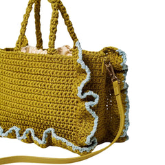 TWINSET BORSA LA COROLLE CROCHET 261TD8291 13497 VERDE