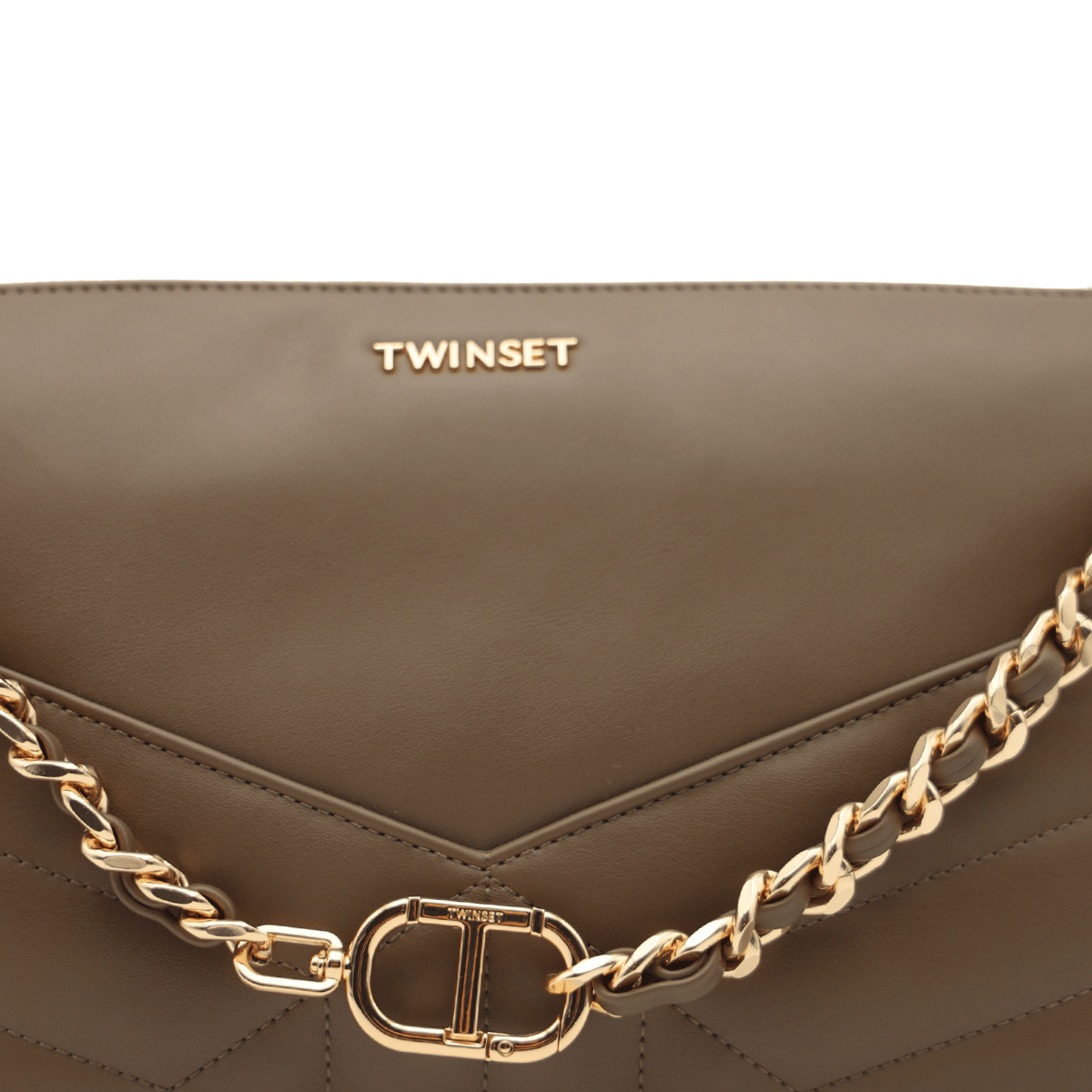TWINSET BORSA LINEA X TB7322 TORTORA