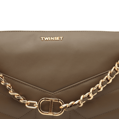 TWINSET BORSA LINEA X TB7322 TORTORA