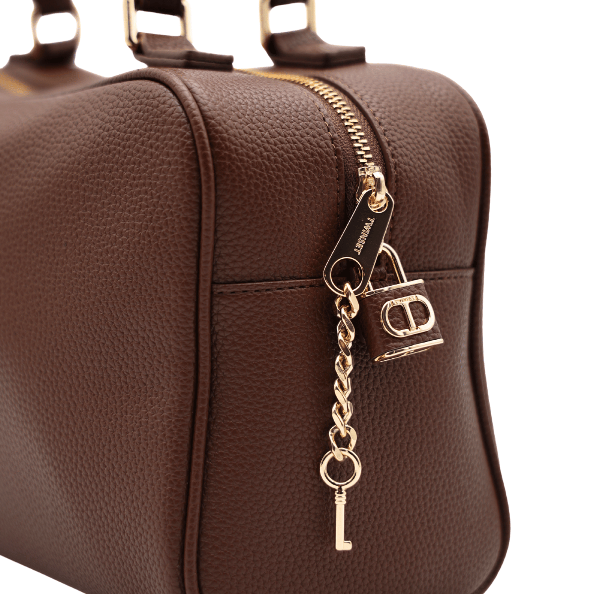 TWINSET BORSA LOCK TD8262 MARRONE