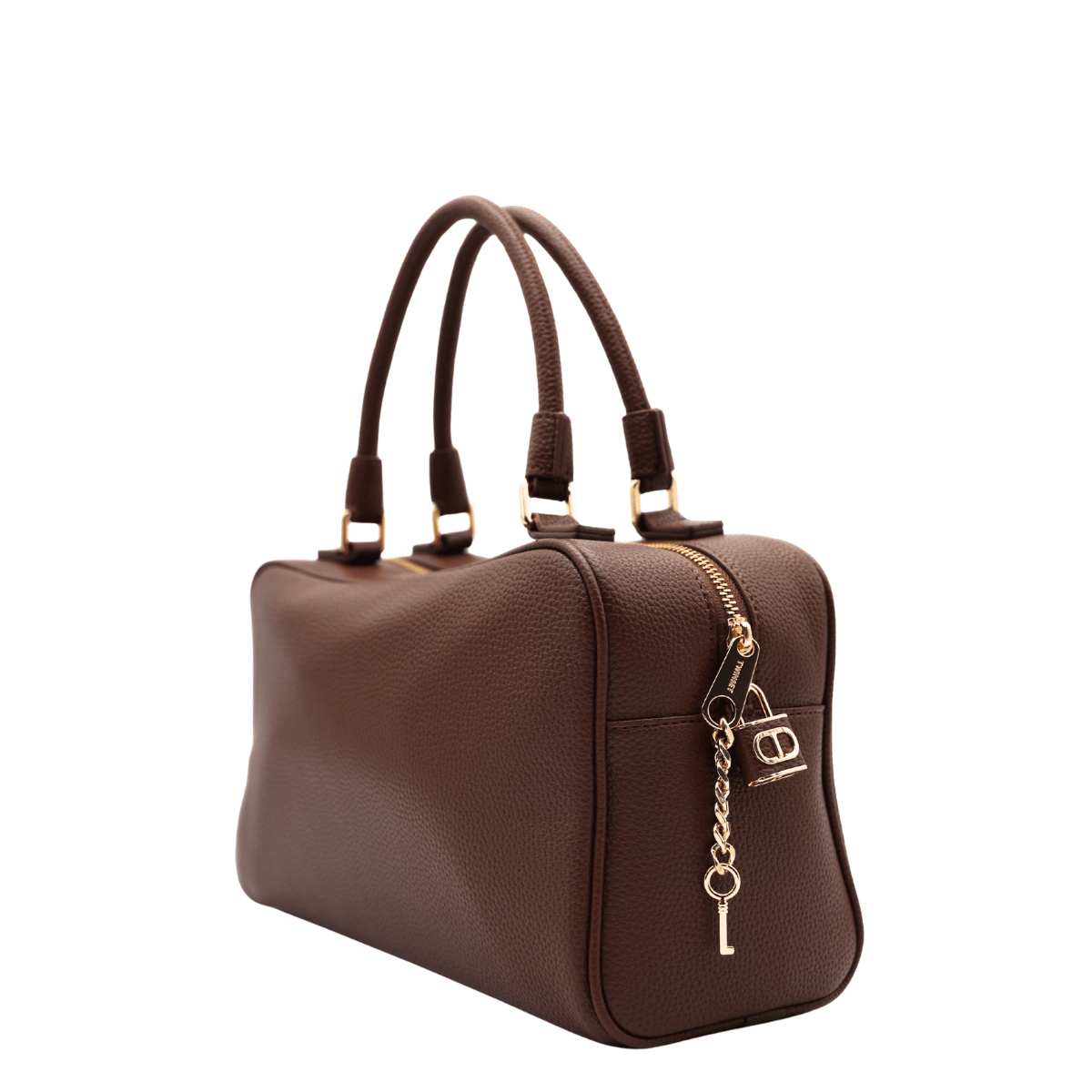 TWINSET BORSA LOCK TD8262 MARRONE