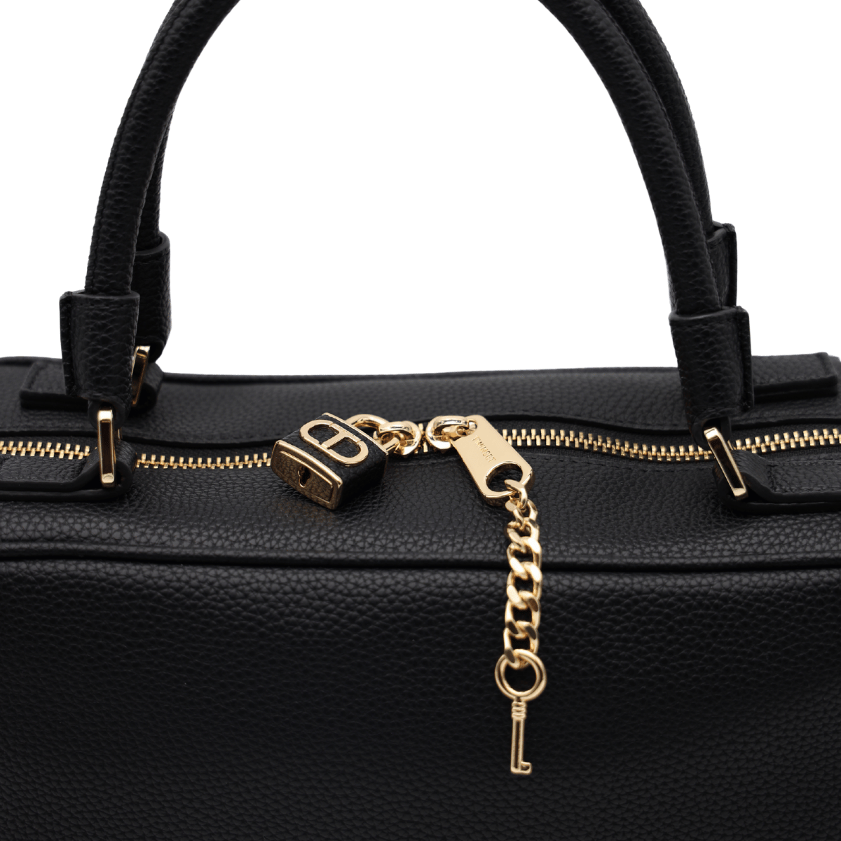 TWINSET BORSA LOCK TD8262 NERO