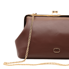 TWINSET BORSA PASSEPARTOUT TD8330 MARRONE