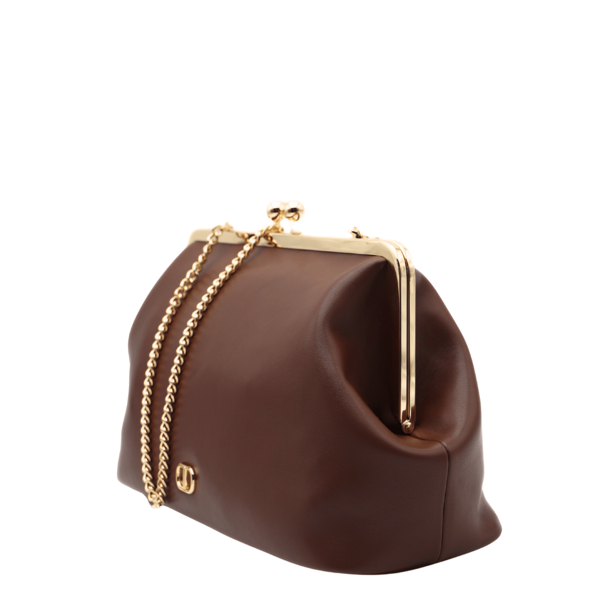 TWINSET BORSA PASSEPARTOUT TD8330 MARRONE