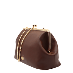 TWINSET BORSA PASSEPARTOUT TD8330 MARRONE