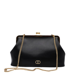 Borsa TWINSET Passepartout TD8330 Nero vista frontale su sfondo bianco.