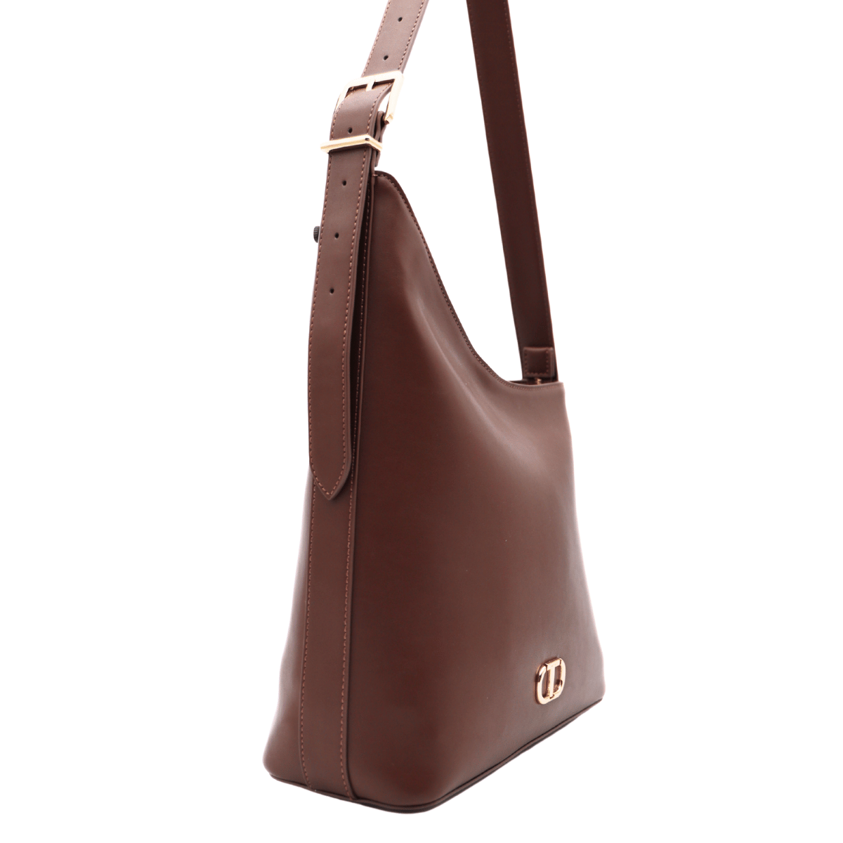 TWINSET BORSA SINGLE BUCKLE TB7022 CUOIO