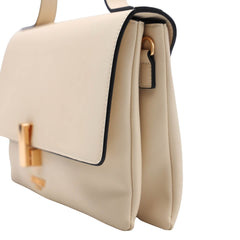 Borsa Twinset Top Handle 261TB7011 color avorio dal design elegante