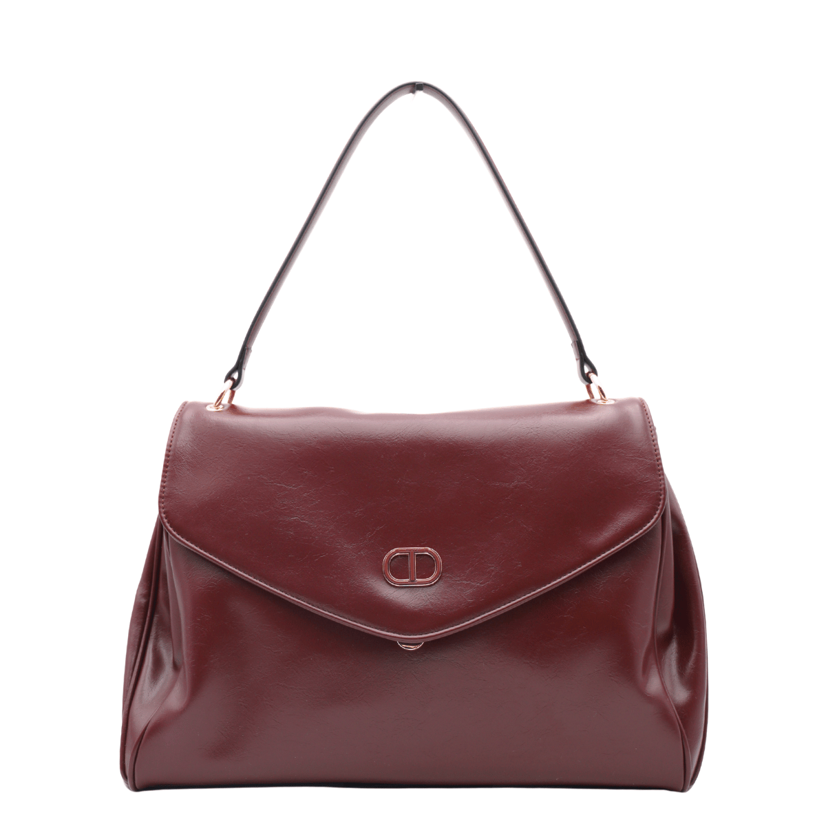 TWINSET BORSA TOP HANDLE TD8050 BORDEAUX