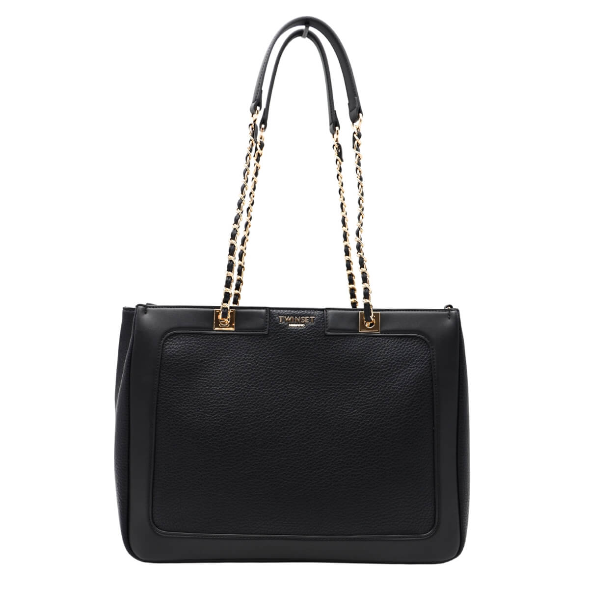 TWINSET BORSA TOTE A SPALLA 262TB7040 00006 NERO