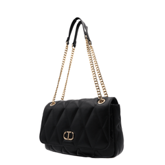 TWINSET BORSA WAFFLE TB7053 NERO