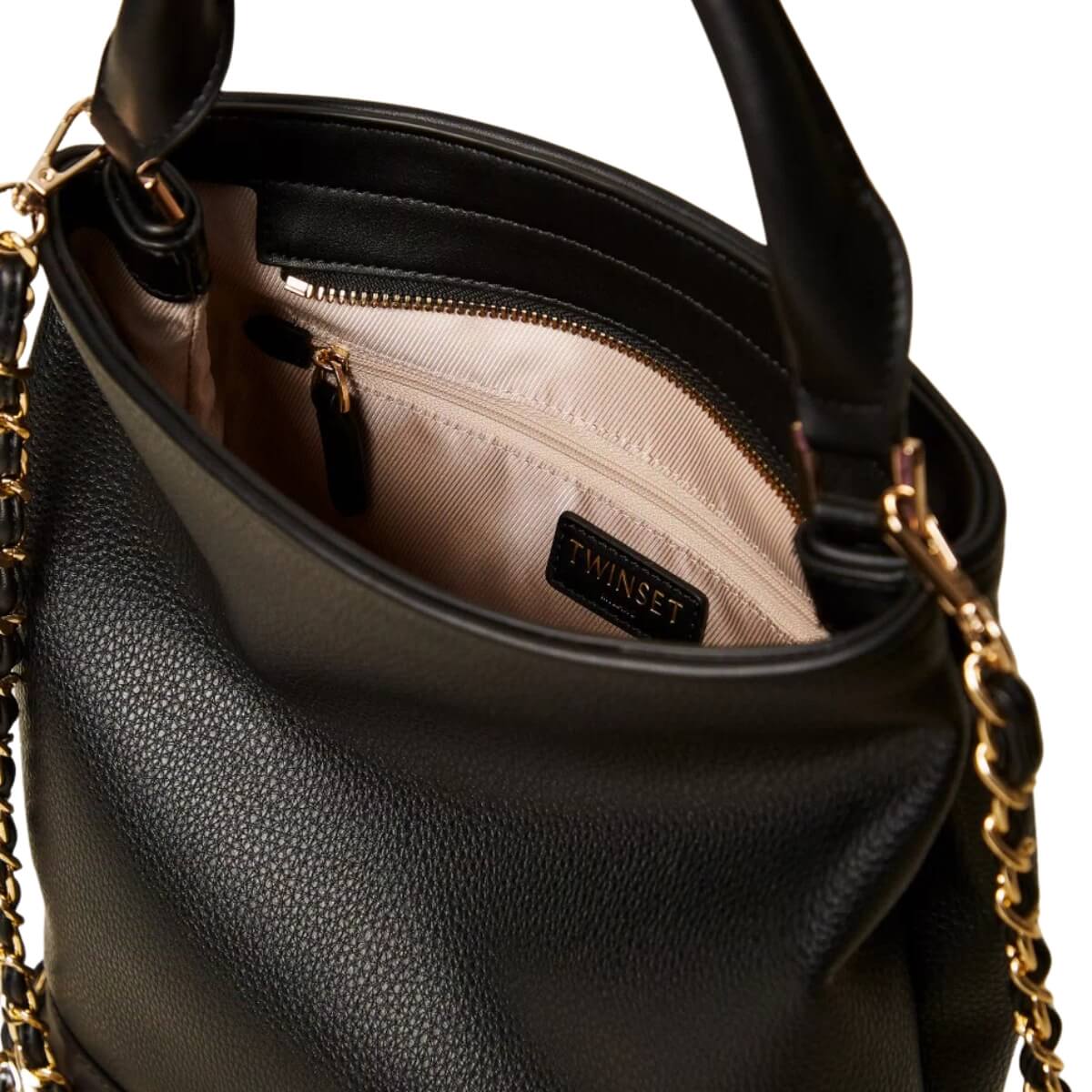 TWINSET BORSA ZAINO 262TB7045 00006 NERO