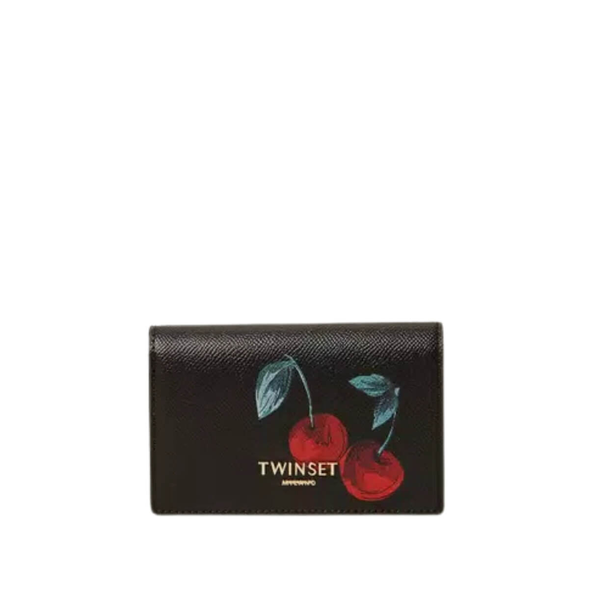 TWINSET PORTAFOGLIO CILIEGIE 261TL8030 13500 NERO