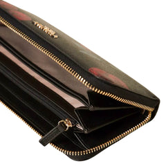 TWINSET PORTAFOGLIO ZIPAROUND CILIEGIE 261TL8031 13500 NERO