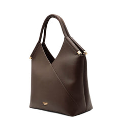 TWINSET SHOPPER VELVET 262TB7030 13411 MARRONE