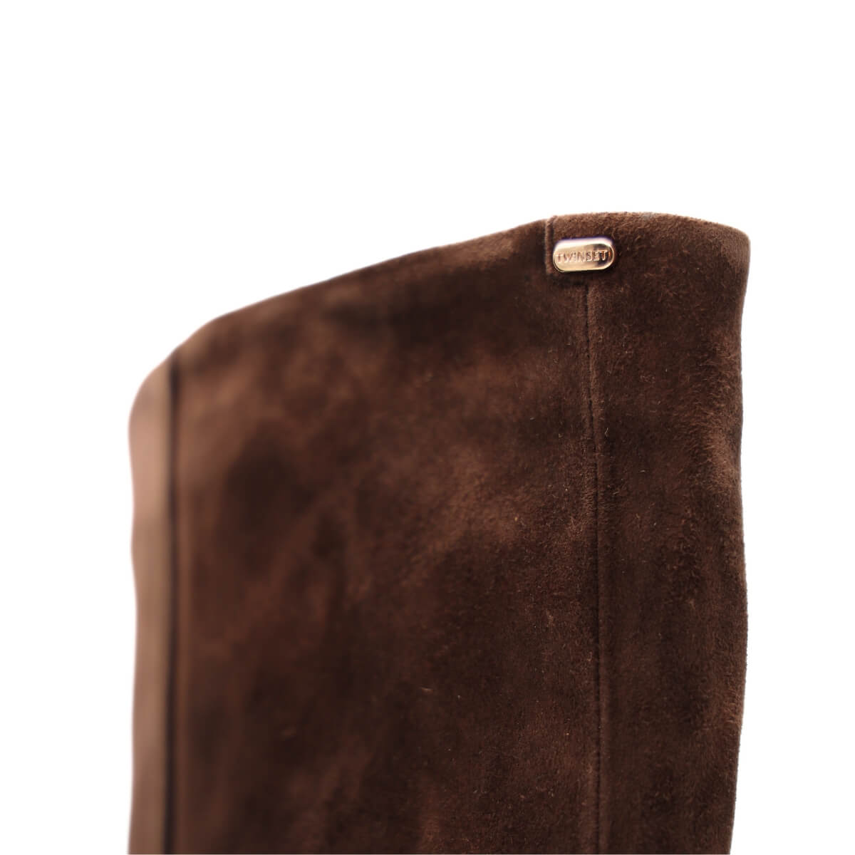TWINSET STIVALI CAMOSCIO 262TCP140 13411 MARRONE
