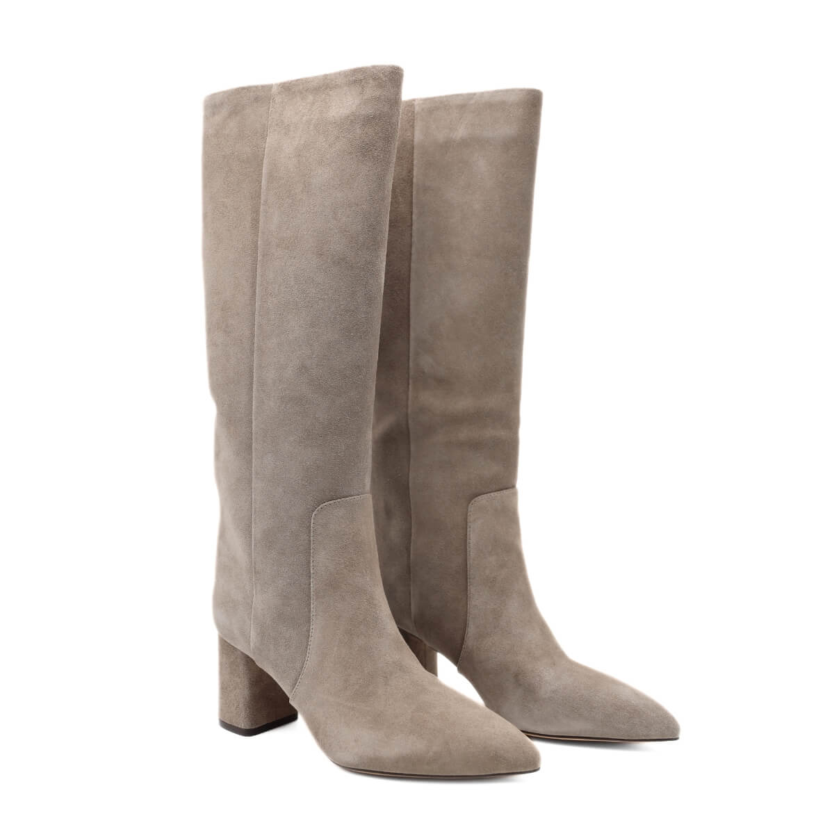 TWINSET STIVALE CAMOSCIO 262TGT050 00369 GRIGIO