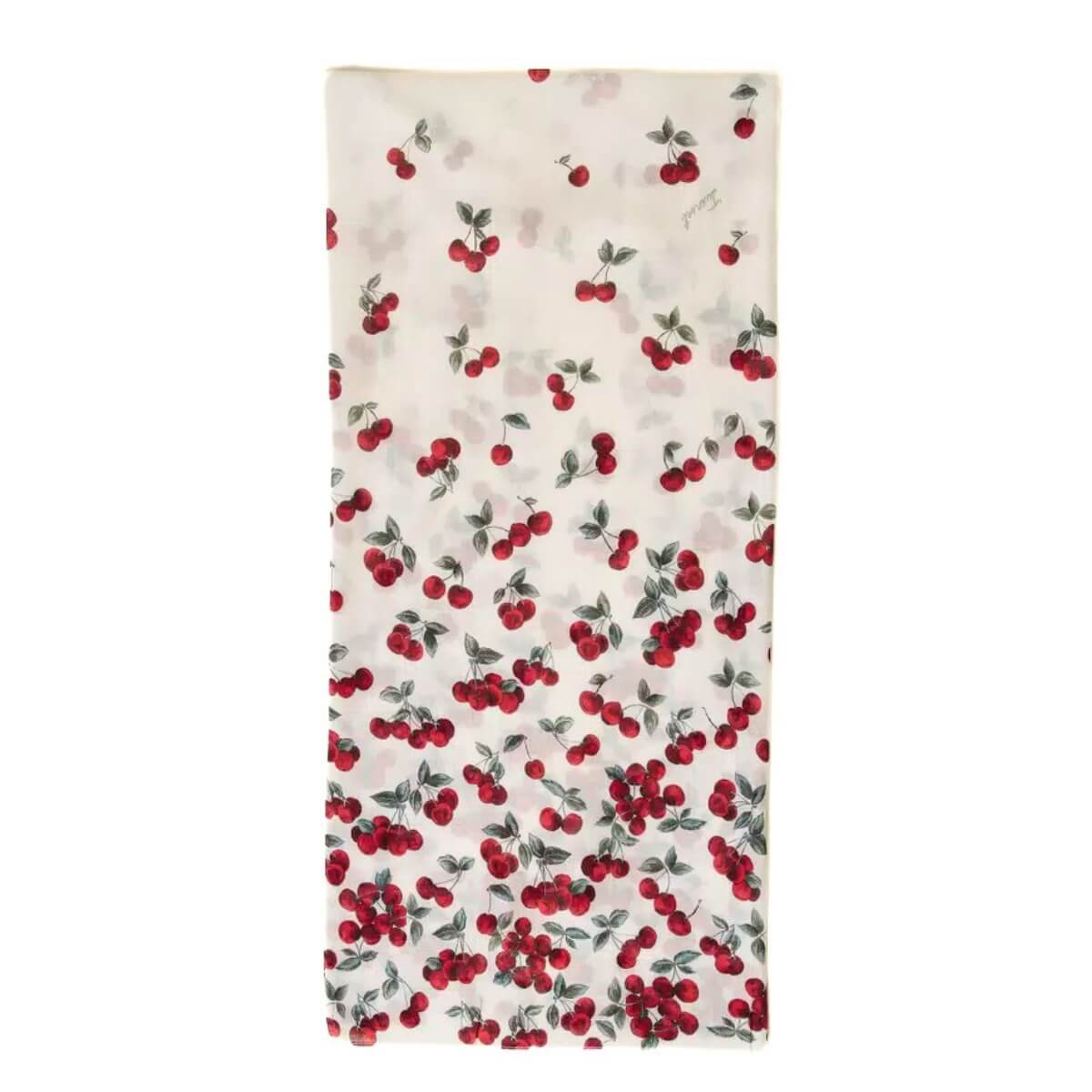 TWINSET STOLA CILIEGIE 261TO5520 13503 BIANCO