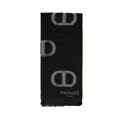 TWINSET SCIARPA TA4080 NERO