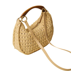 TWINSET BORSA PAGLIA 261TB7381 00193 BEIGE