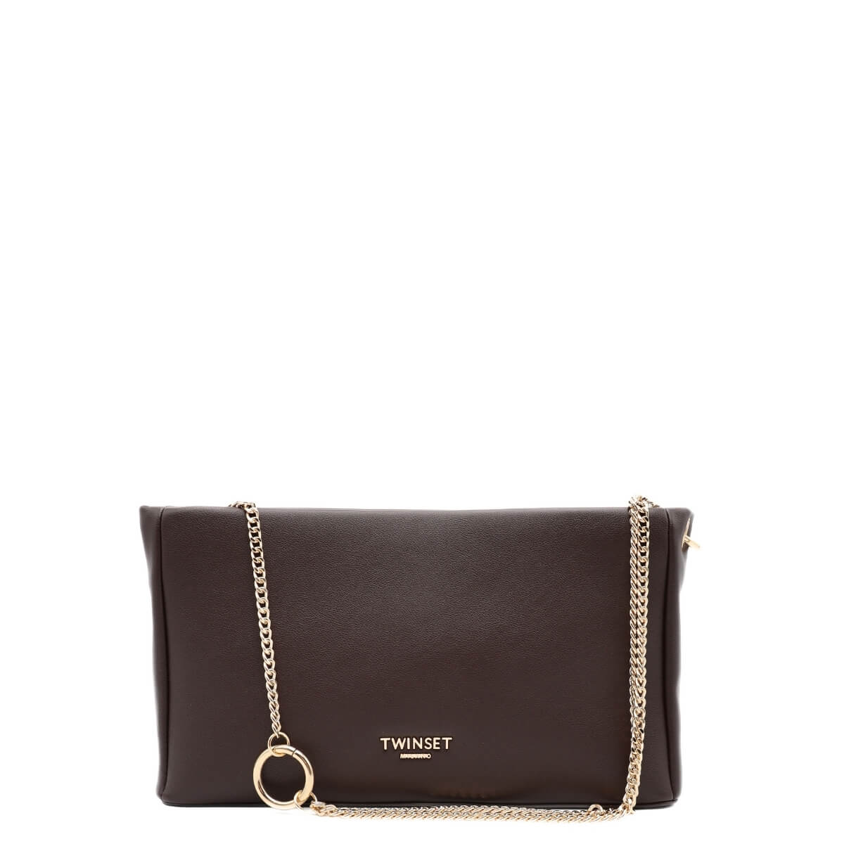 TWINSET BORSA A SPALLA 262TD8014 13411 MARRONE CIOCCOLATO
